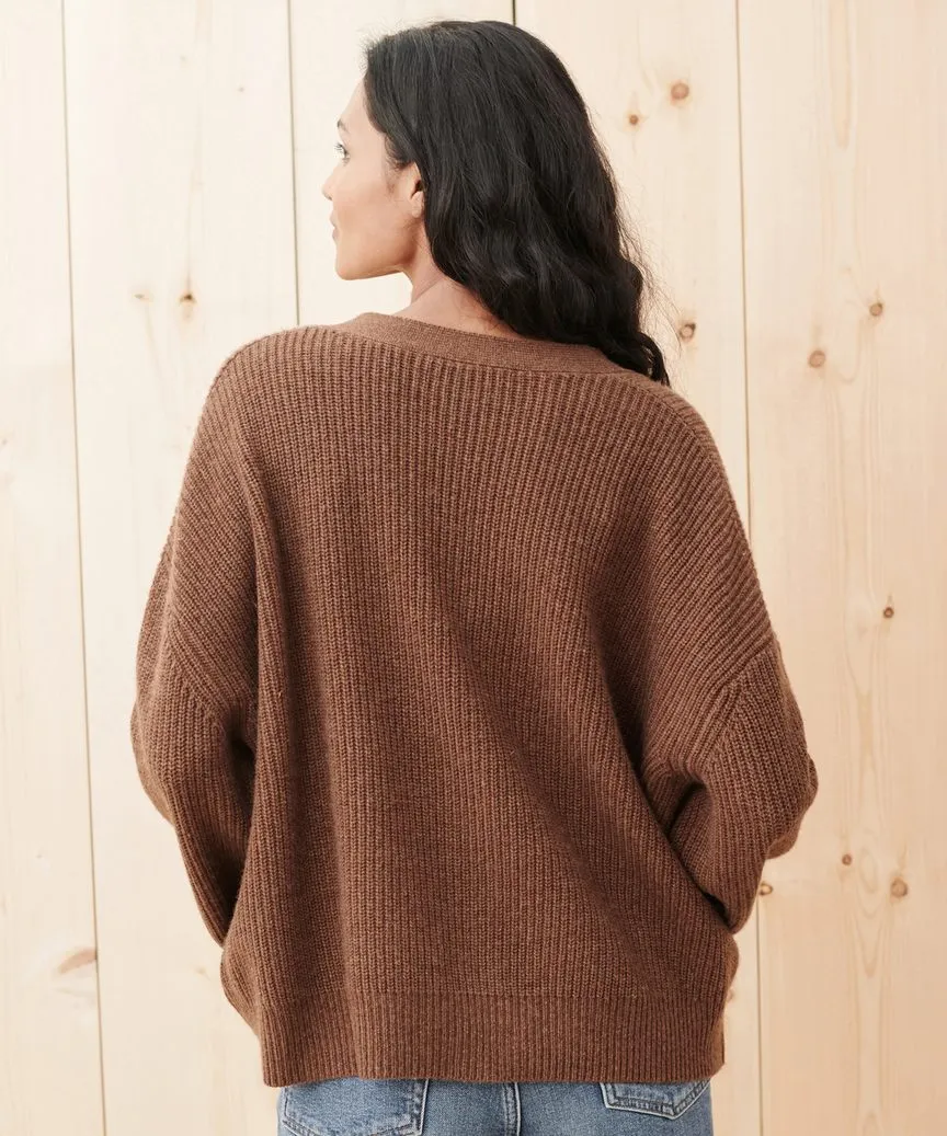 Cropped Cocoon Cardigan sold by Jenni Kayne product image thumbnail 4