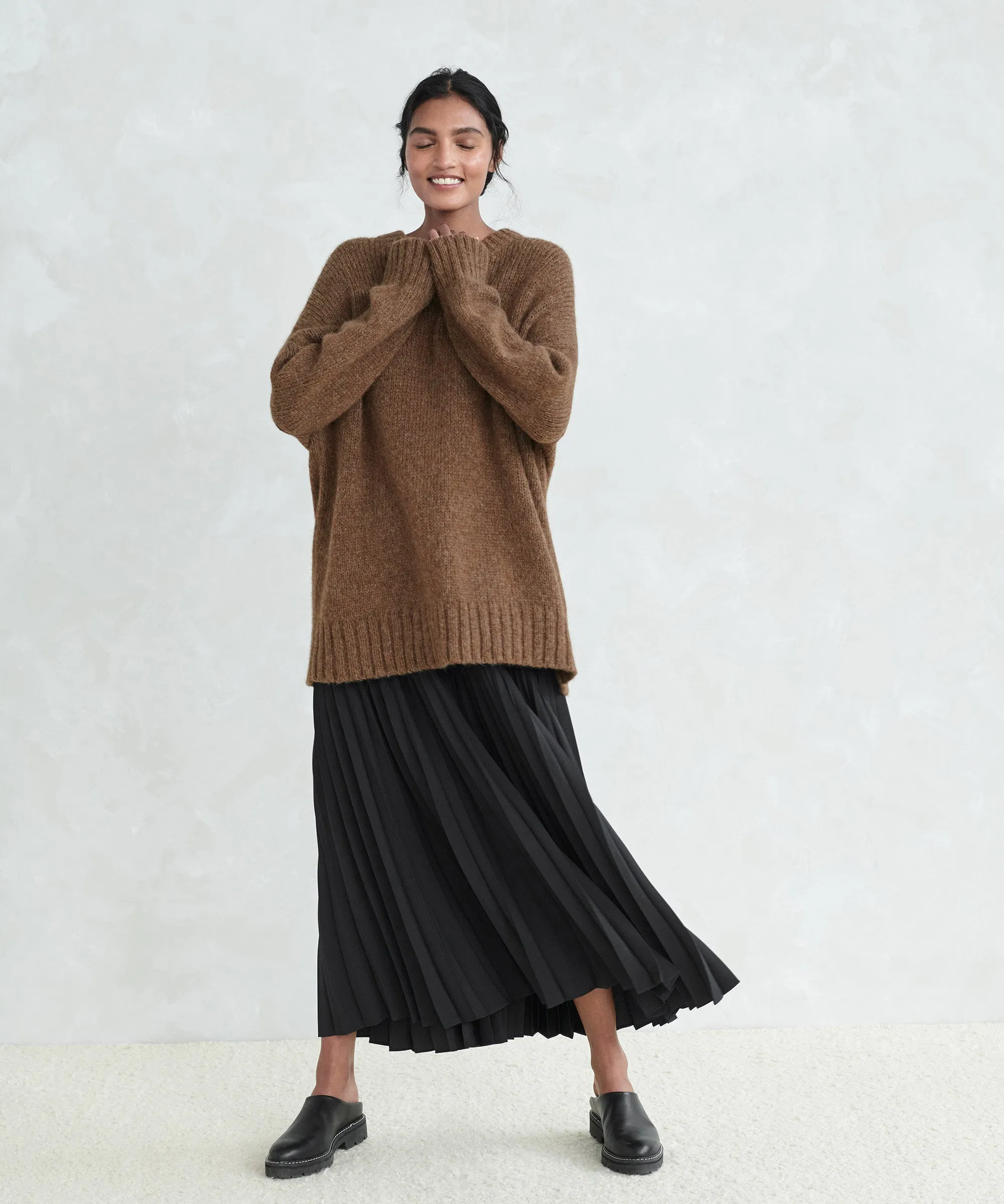 Alpaca Cocoon Crewneck sold by Jenni Kayne product image thumbnail 2