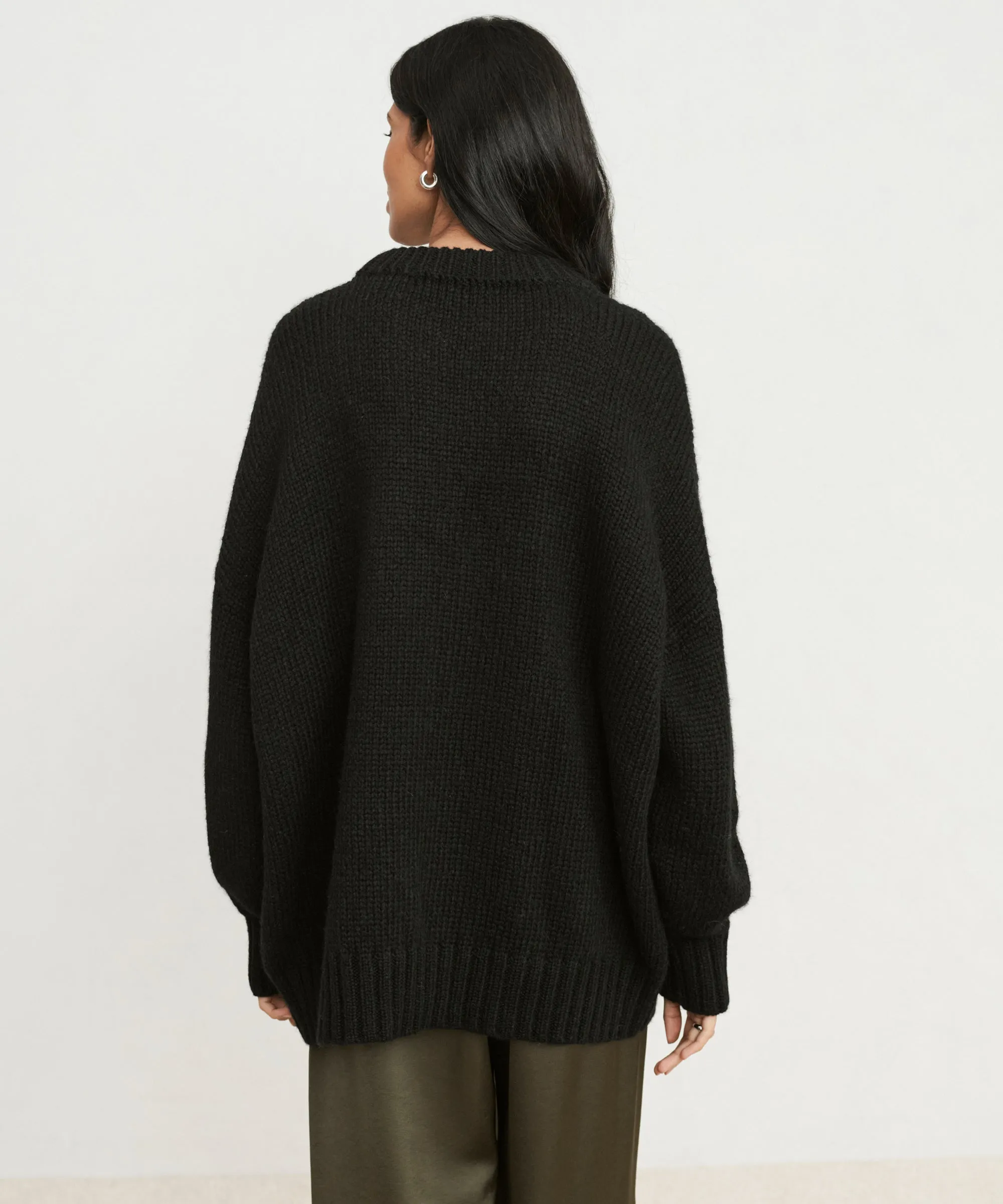 Alpaca Cocoon Crewneck sold by Jenni Kayne product image thumbnail 4