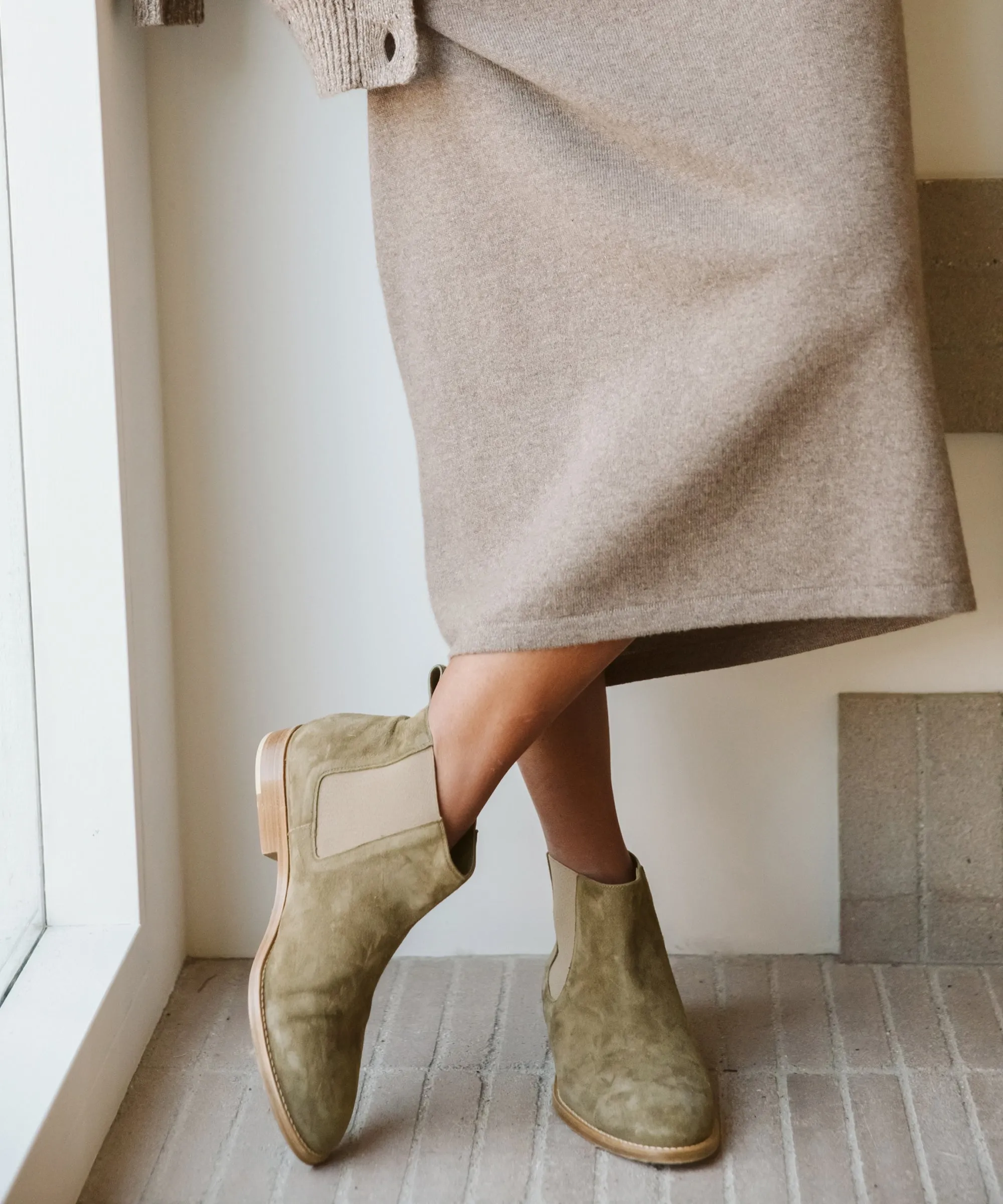Suede Chelsea Boot sold by Jenni Kayne product image thumbnail 3