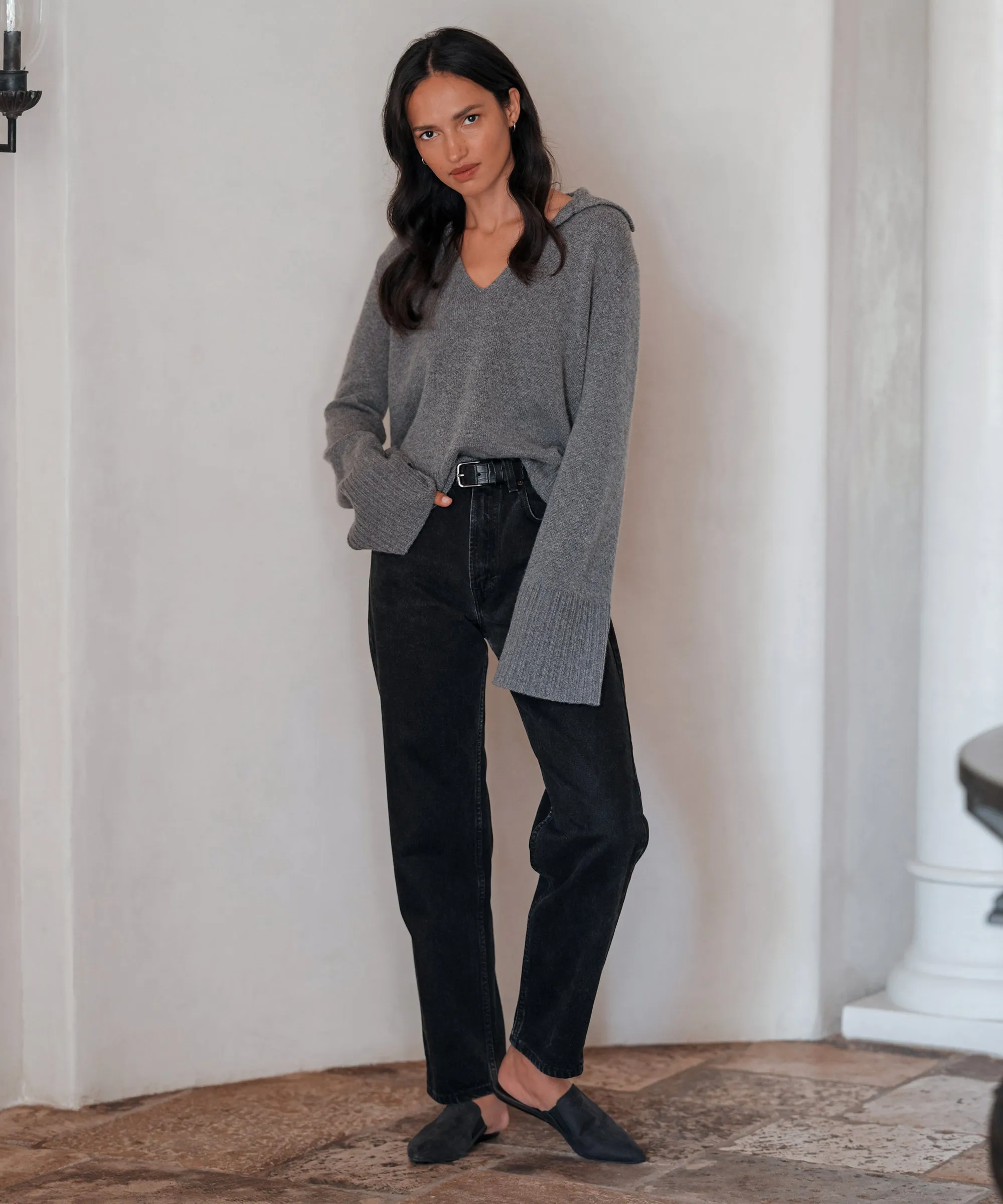 Oiled Leather Mule sold by Jenni Kayne product image thumbnail 2