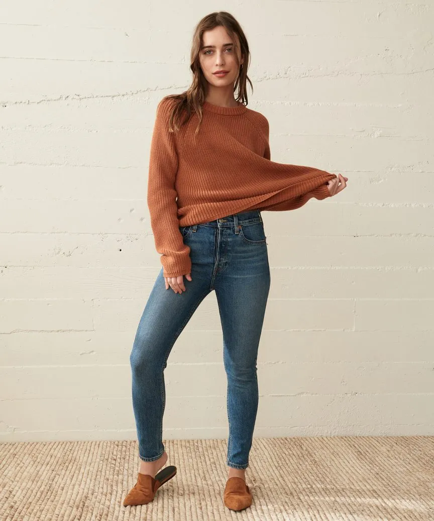 High Rise Ankle Crop Jeans sold by Jenni Kayne