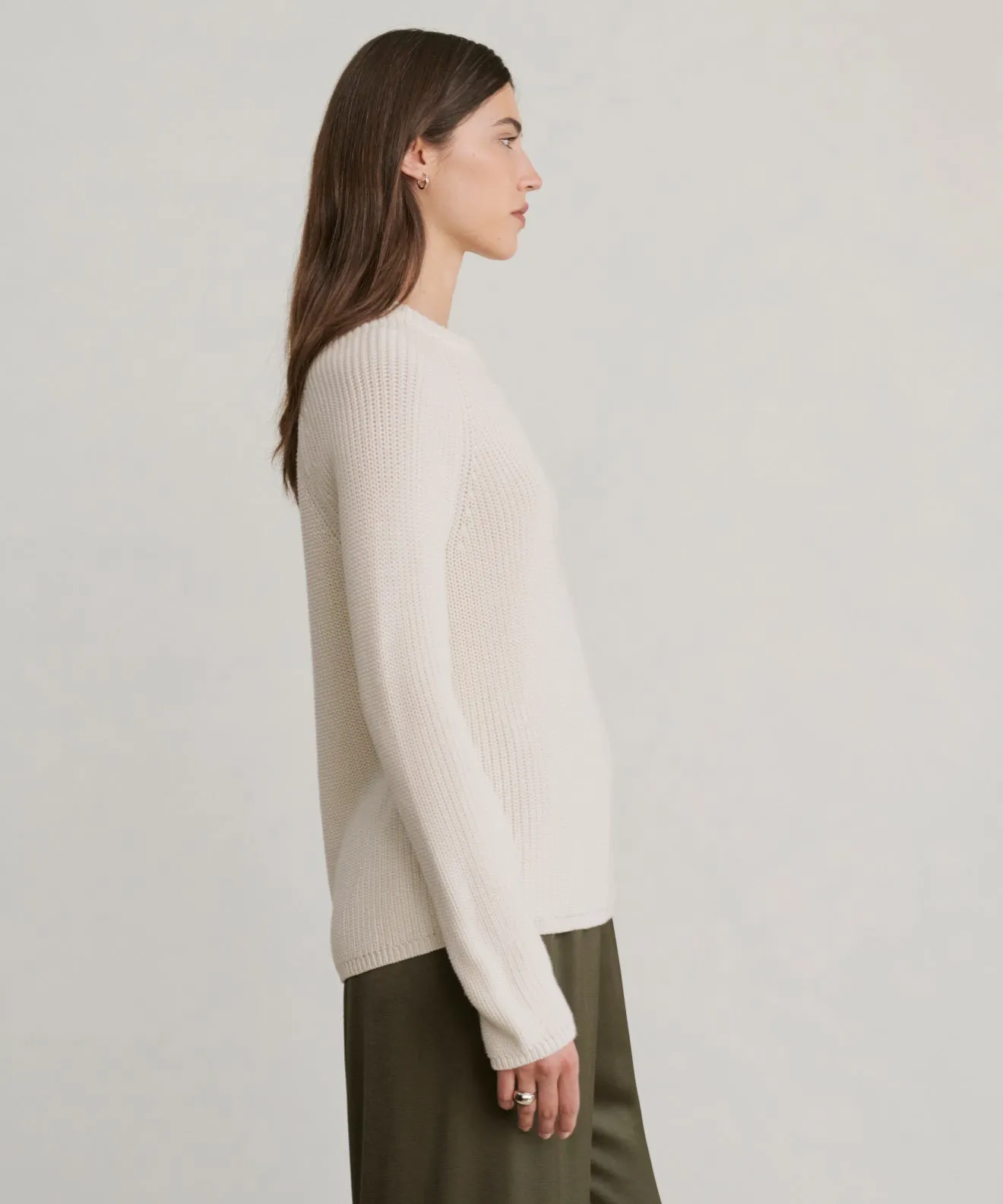 Cotton Fisherman Sweater sold by Jenni Kayne product image thumbnail 3