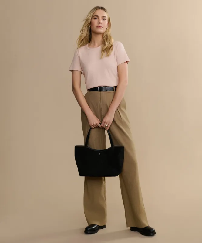 Cotton Slim Tee sold by Jenni Kayne