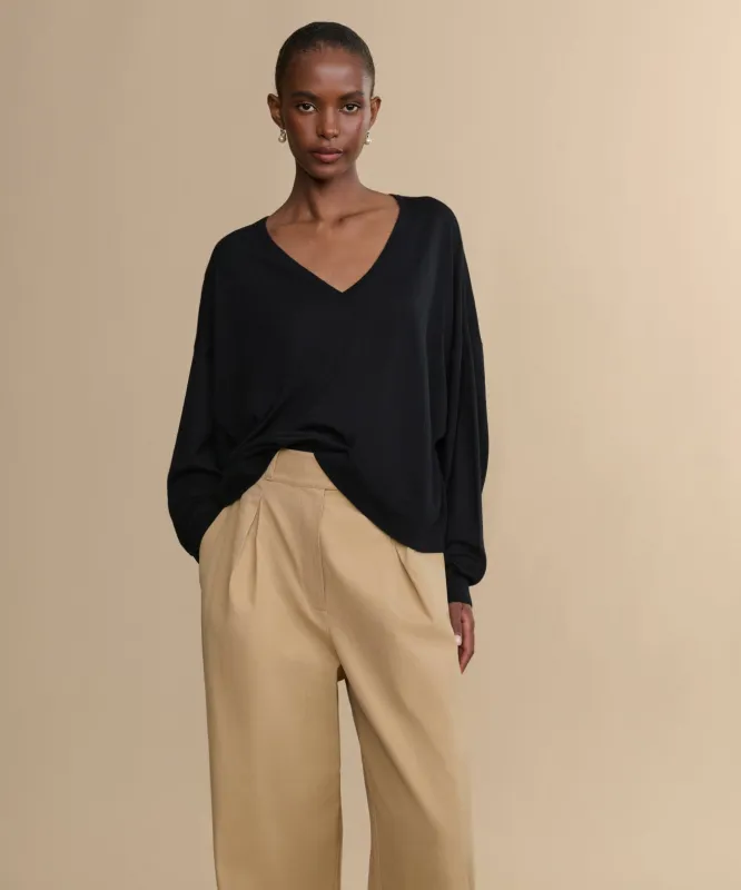 Dree V-Neck Sweater sold by Jenni Kayne