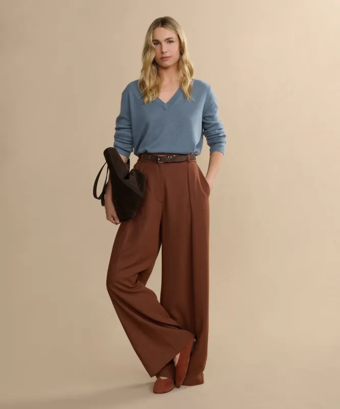 Flynn Cashmere Sweater sold by Jenni Kayne