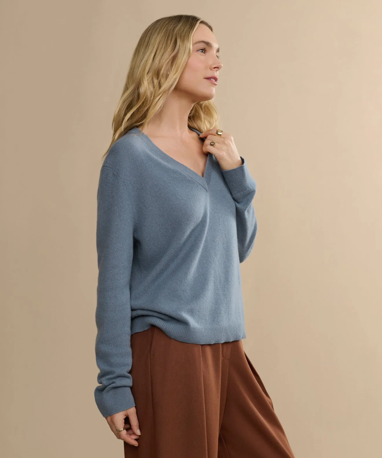 Flynn Cashmere Sweater sold by Jenni Kayne product image thumbnail 2