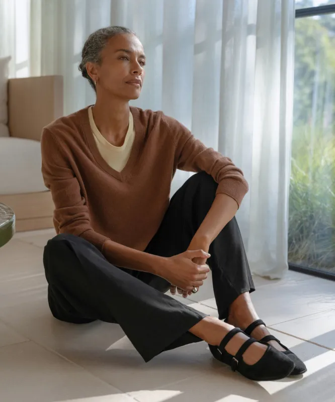 Flynn Cashmere Sweater sold by Jenni Kayne