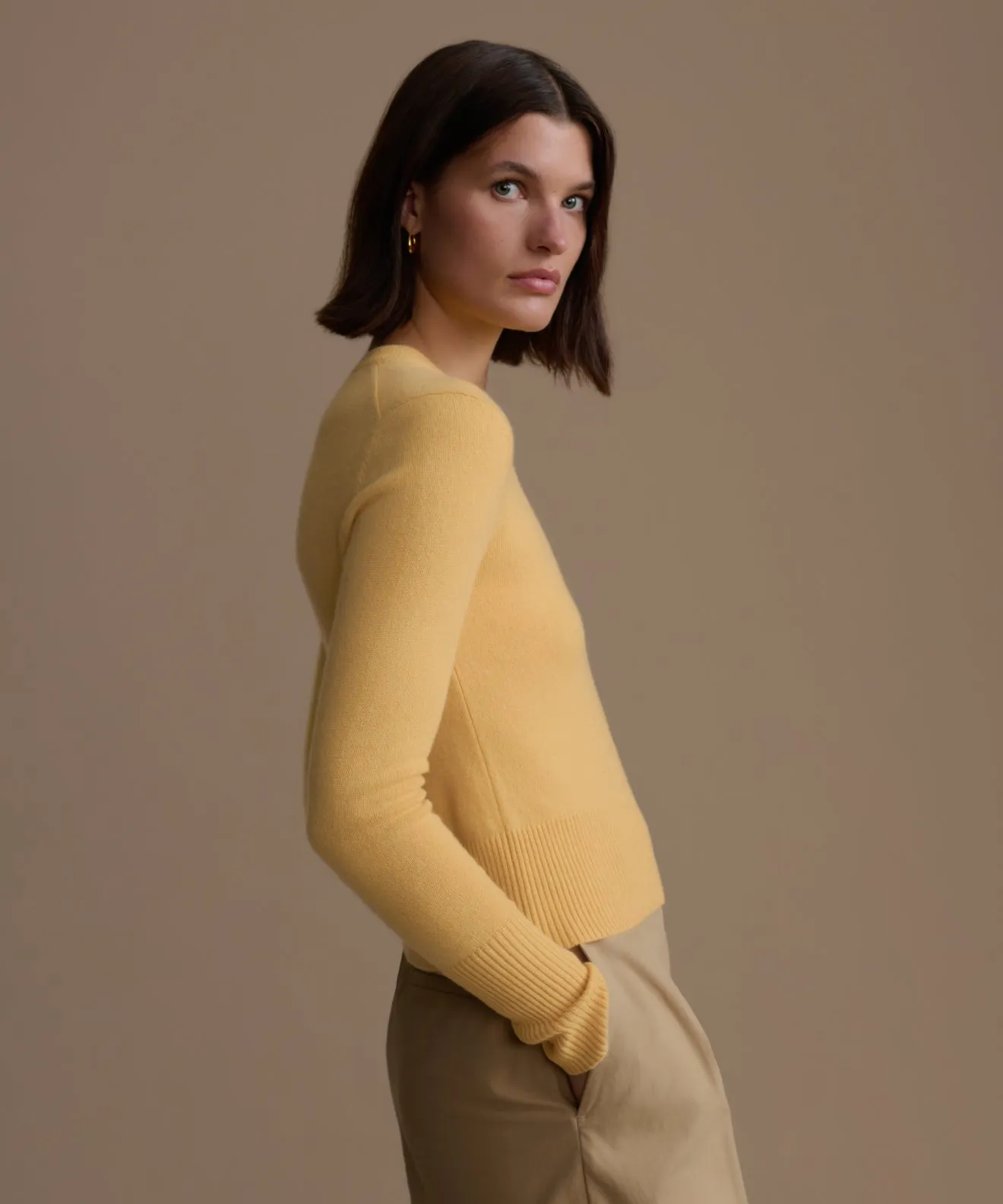 Cashmere Leni Crewneck sold by Jenni Kayne product image thumbnail 4