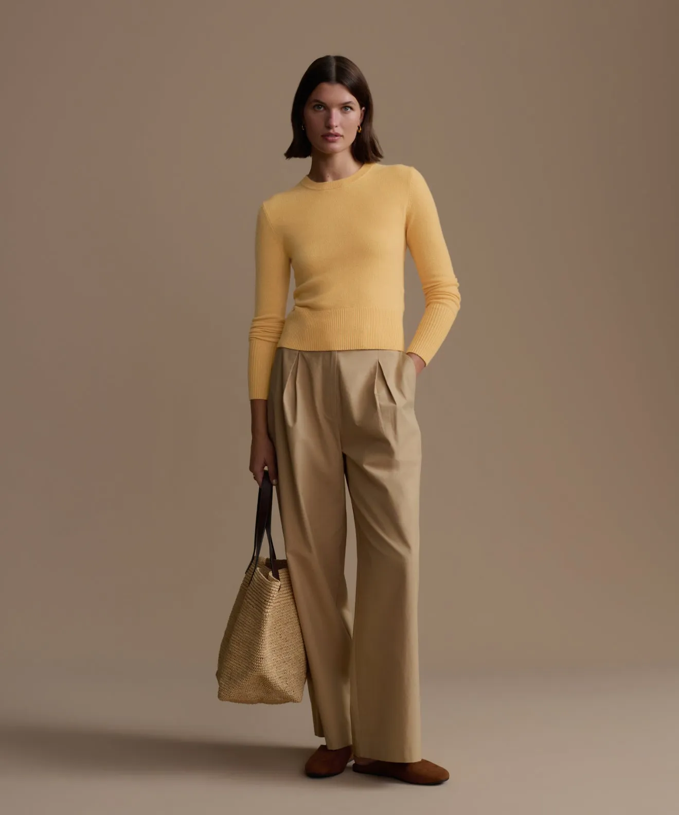 Cashmere Leni Crewneck sold by Jenni Kayne product image thumbnail 2