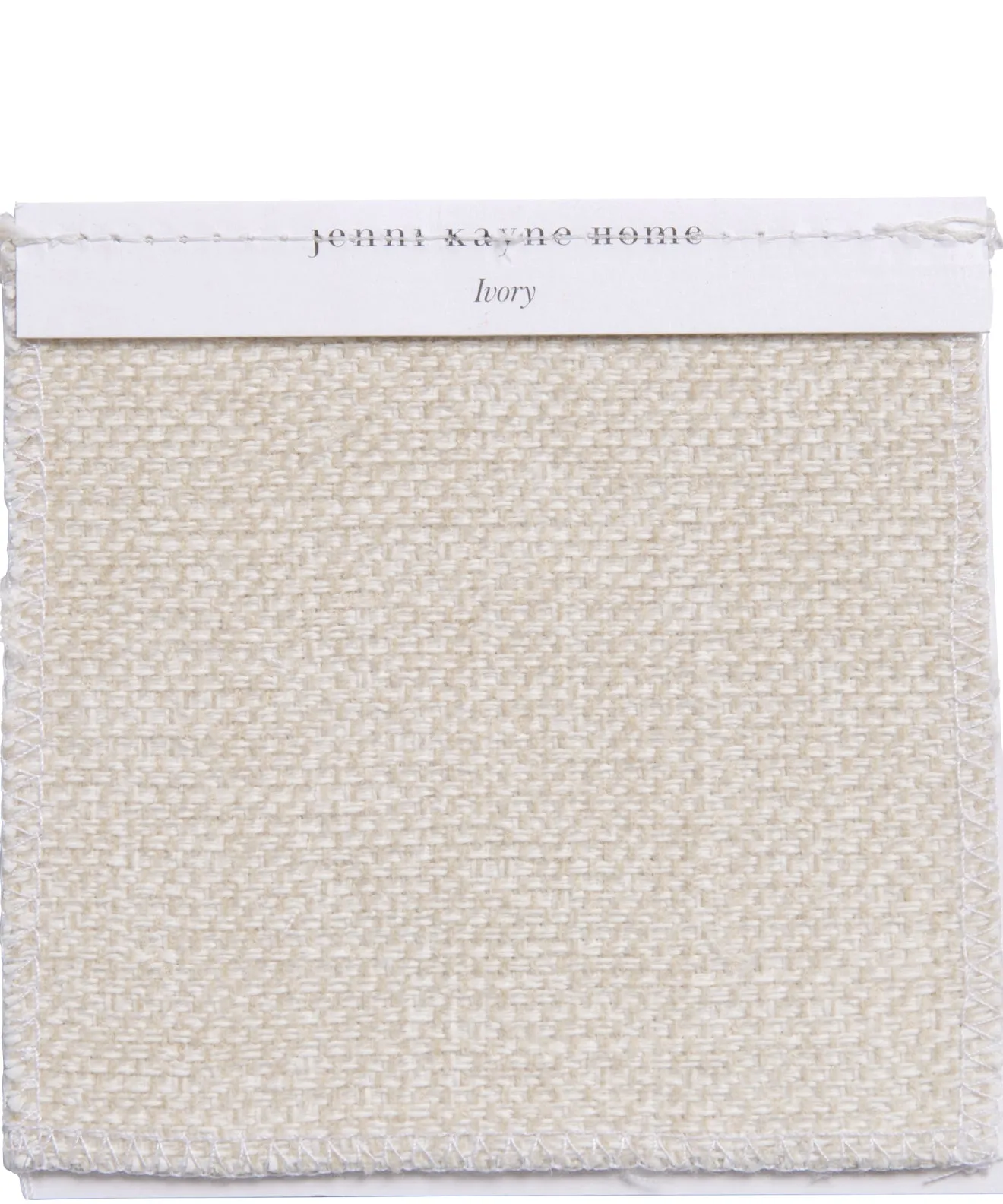 Fabric Swatch Performance Ivory sold by Jenni Kayne