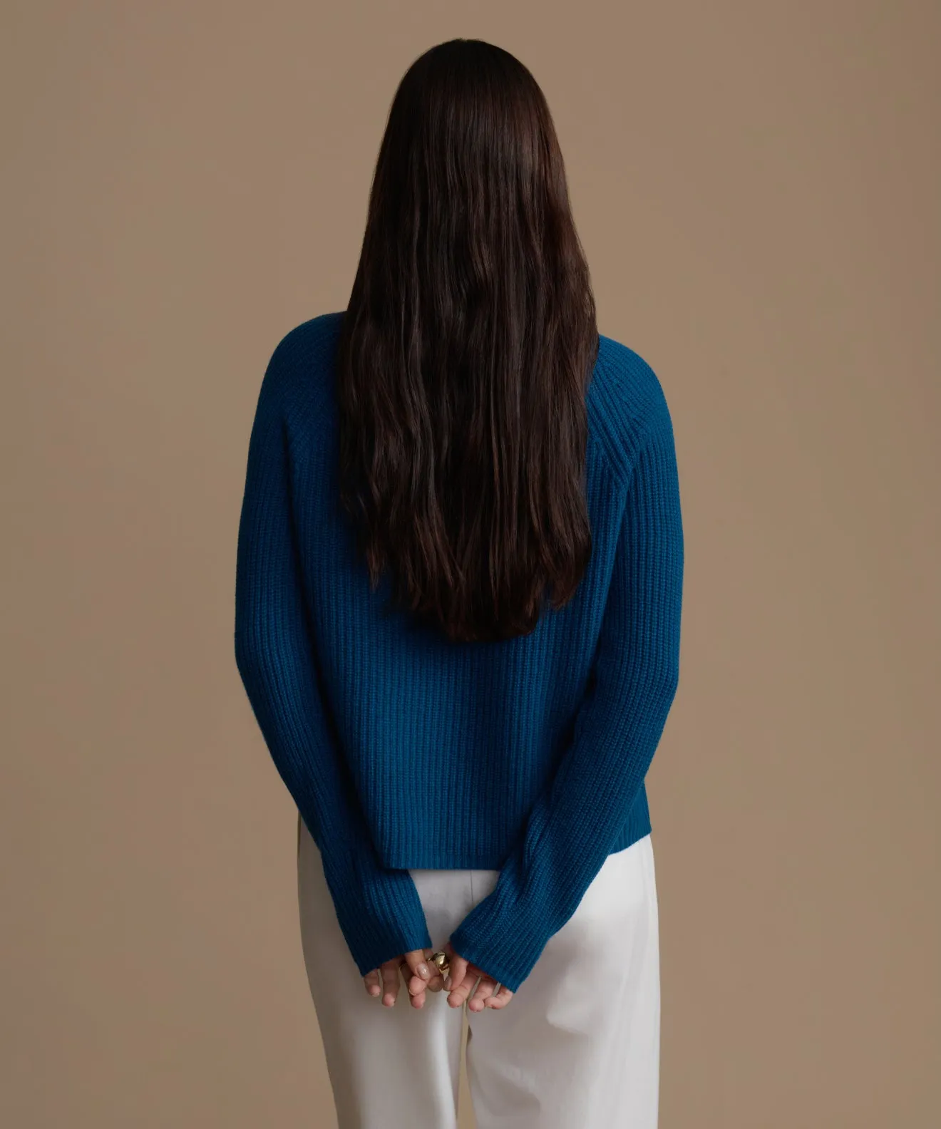 Cashmere Fisherman Sweater sold by Jenni Kayne product image thumbnail 5