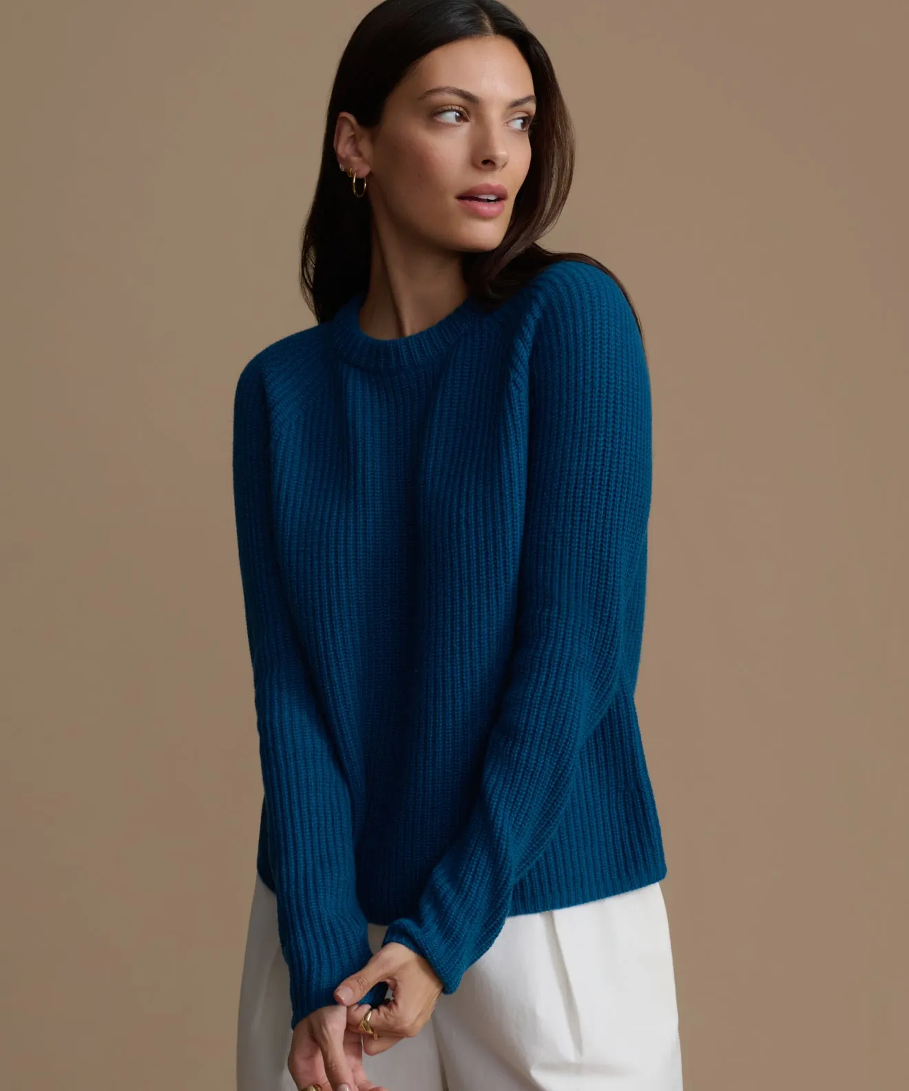 Cashmere Fisherman Sweater sold by Jenni Kayne product image thumbnail 3