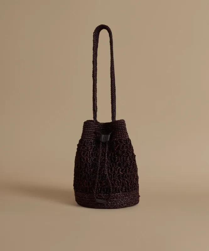 Riviera Raffia Bucket Bag made by Jenni Kayne