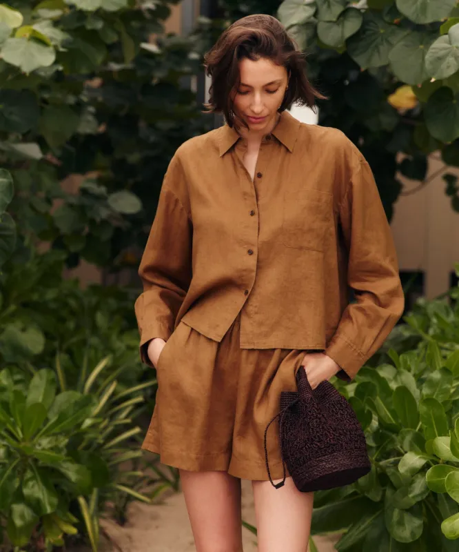 Linen Ease Shirt made by Jenni Kayne