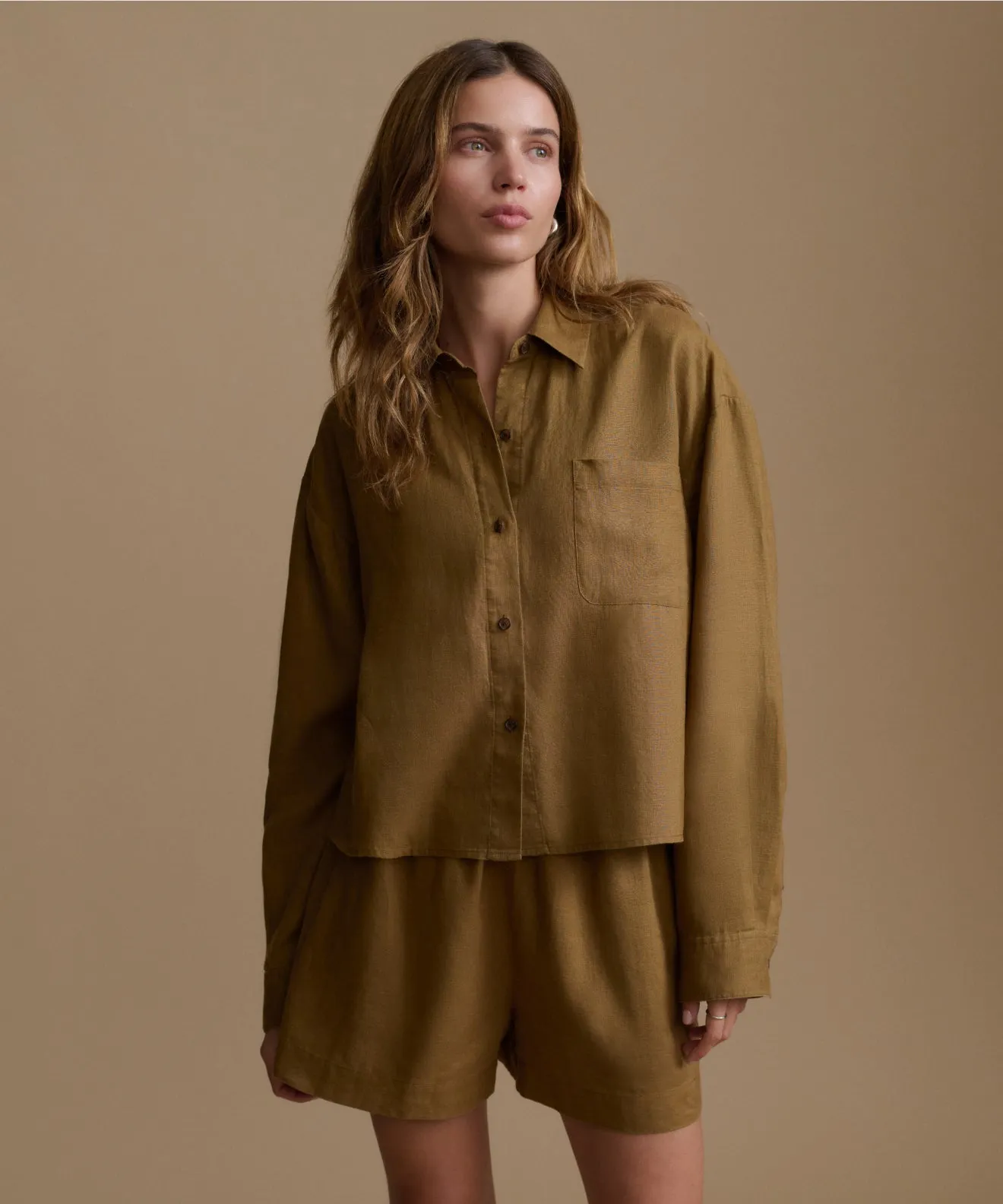 Linen Ease Shirt sold by Jenni Kayne product image thumbnail 3