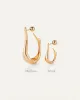 Colette Hoop Earrings - Medium sold by JENNY BIRD