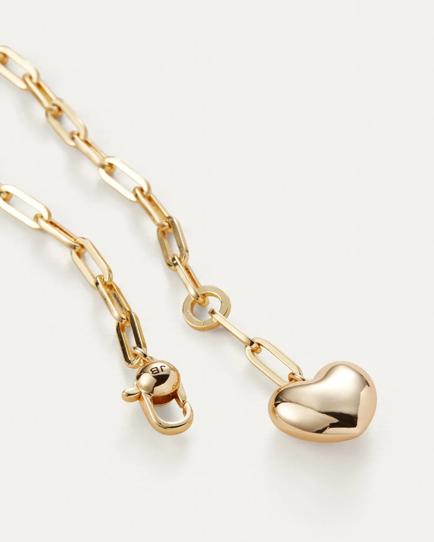 Puffy Heart Chain Necklace sold by JENNY BIRD product image thumbnail 5