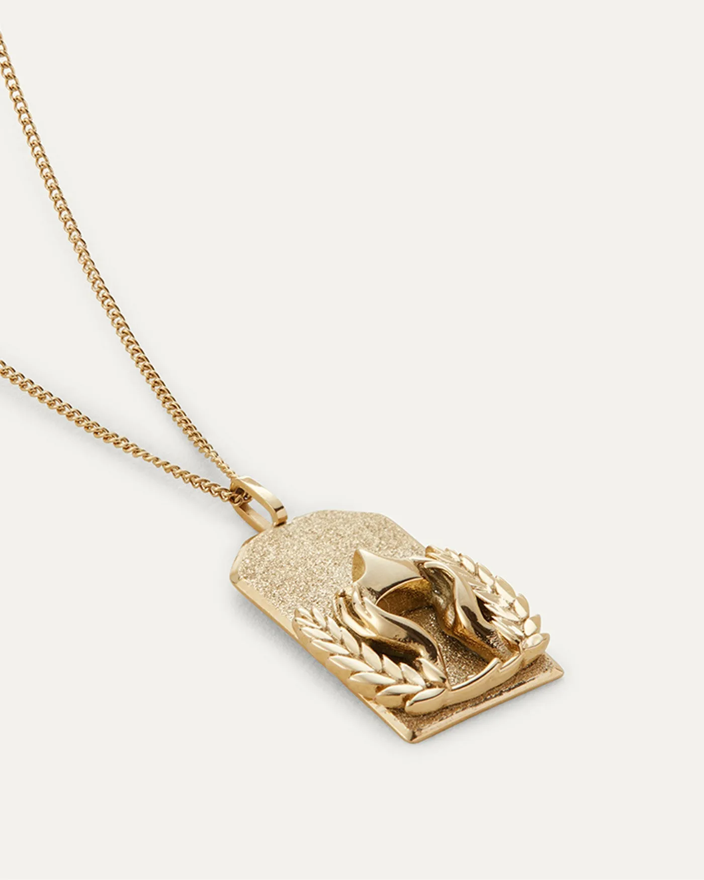 The Virgo Zodiac Pendant Necklace sold by JENNY BIRD product image thumbnail 3