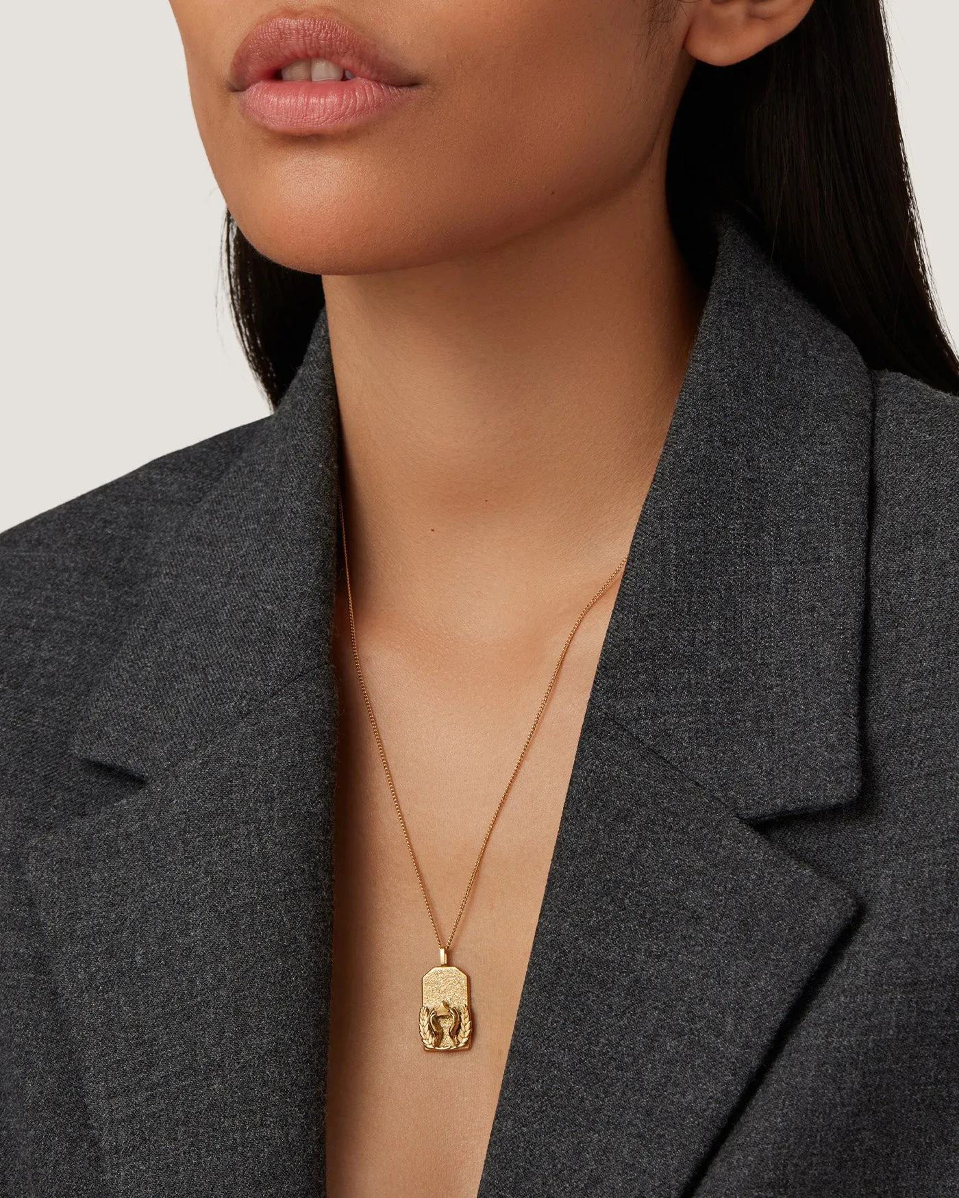 The Virgo Zodiac Pendant Necklace sold by JENNY BIRD product image thumbnail 2