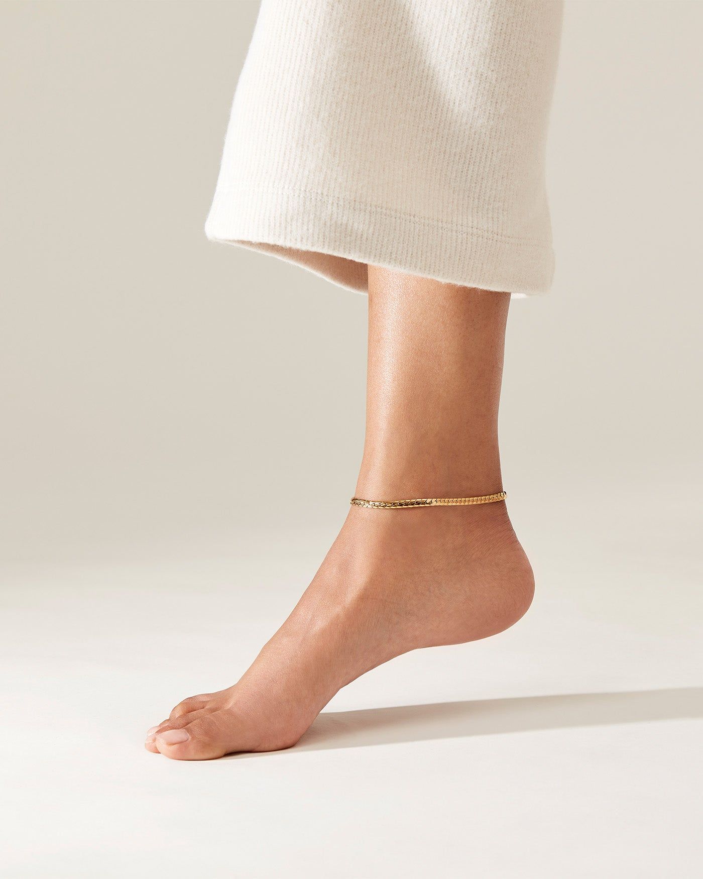 Priya Snake Chain Anklet sold by JENNY BIRD product image thumbnail 2