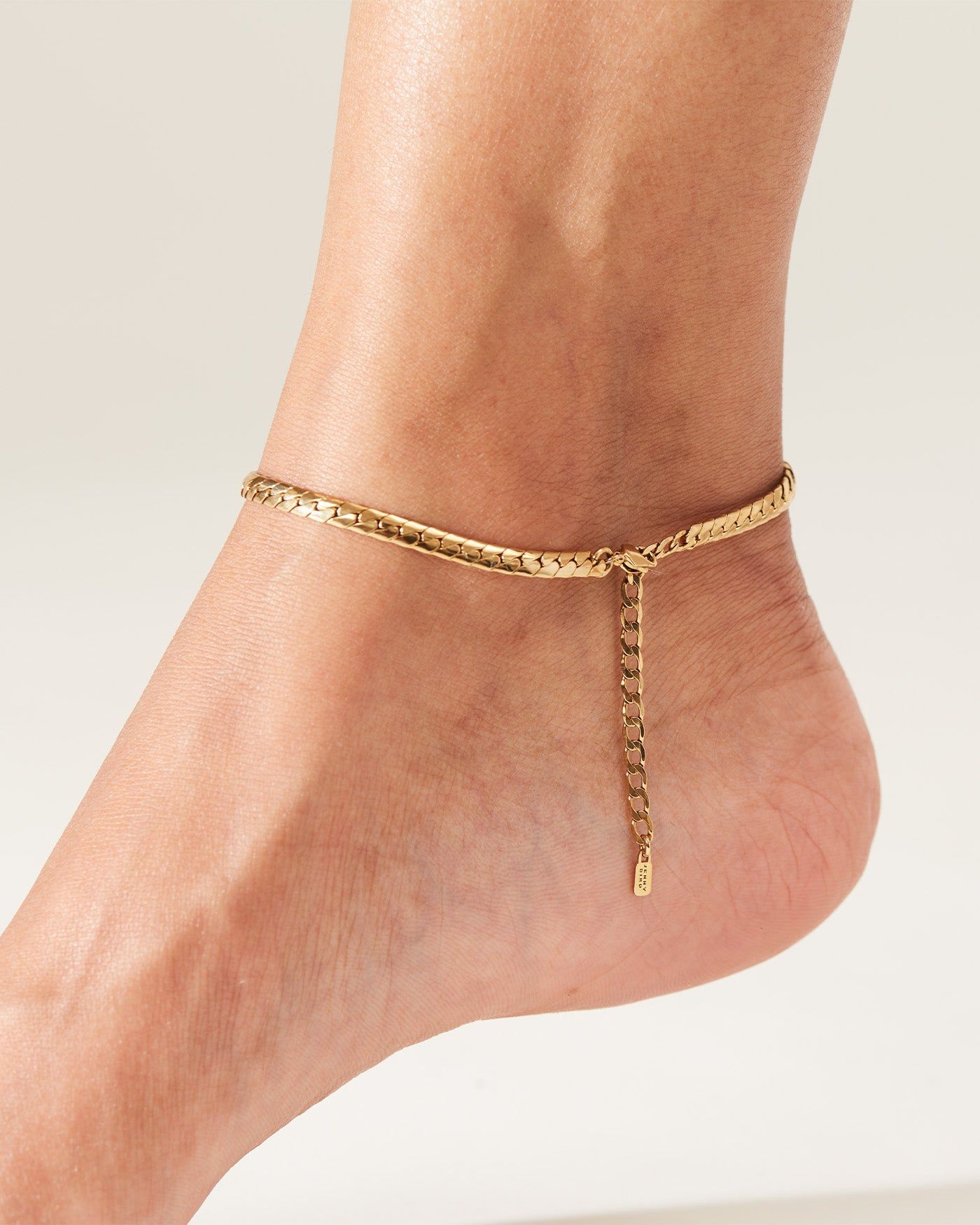 Priya Snake Chain Anklet sold by JENNY BIRD product image thumbnail 4