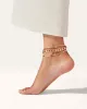 The Bold Anklet Stack sold by JENNY BIRD