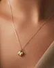 14K Gold Bubble Letter Necklace - N sold by JENNY BIRD