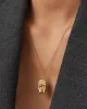 The Capricorn Zodiac Pendant Necklace sold by JENNY BIRD