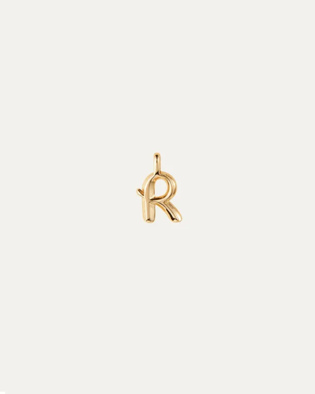 Monogram Pendant - R sold by JENNY BIRD