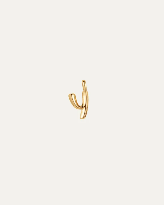 Monogram Pendant - Y sold by JENNY BIRD
