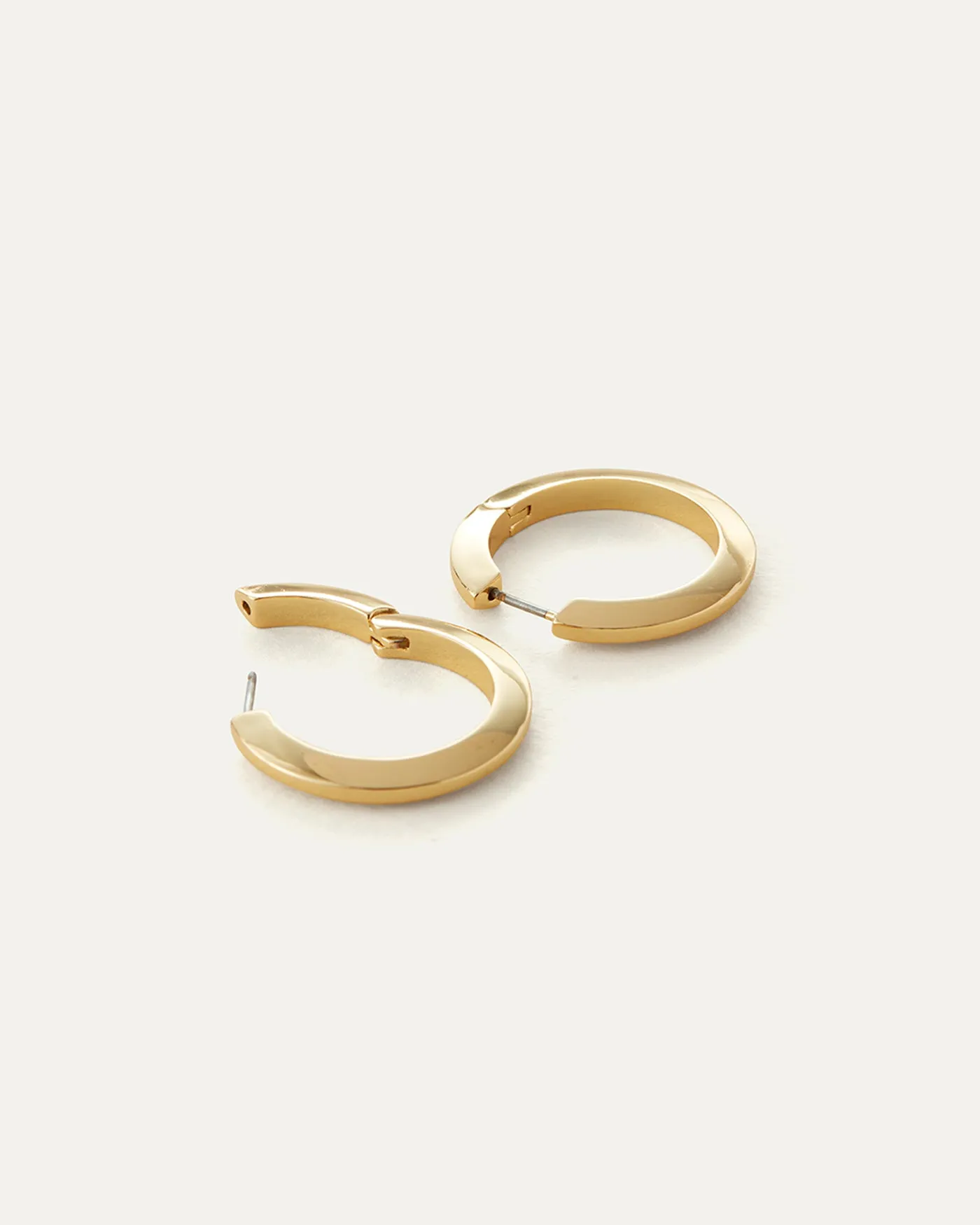 Toni Hinged Hoop Earrings - Medium sold by JENNY BIRD product image thumbnail 3