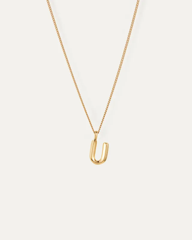Monogram Necklace - U sold by JENNY BIRD