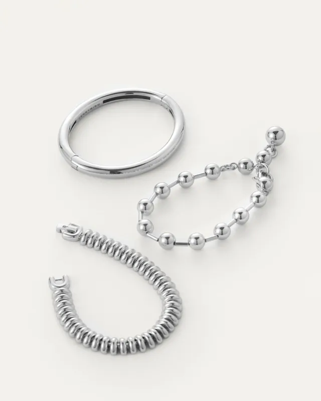 Textured Bracelet Stack Bundle sold by JENNY BIRD