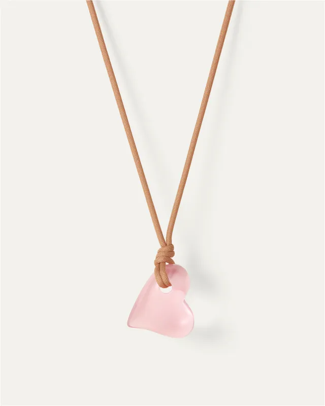 Art Heart On A String Necklace sold by JENNY BIRD