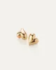 Art Heart Button Earrings sold by JENNY BIRD