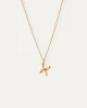 Monogram Necklace - X sold by JENNY BIRD