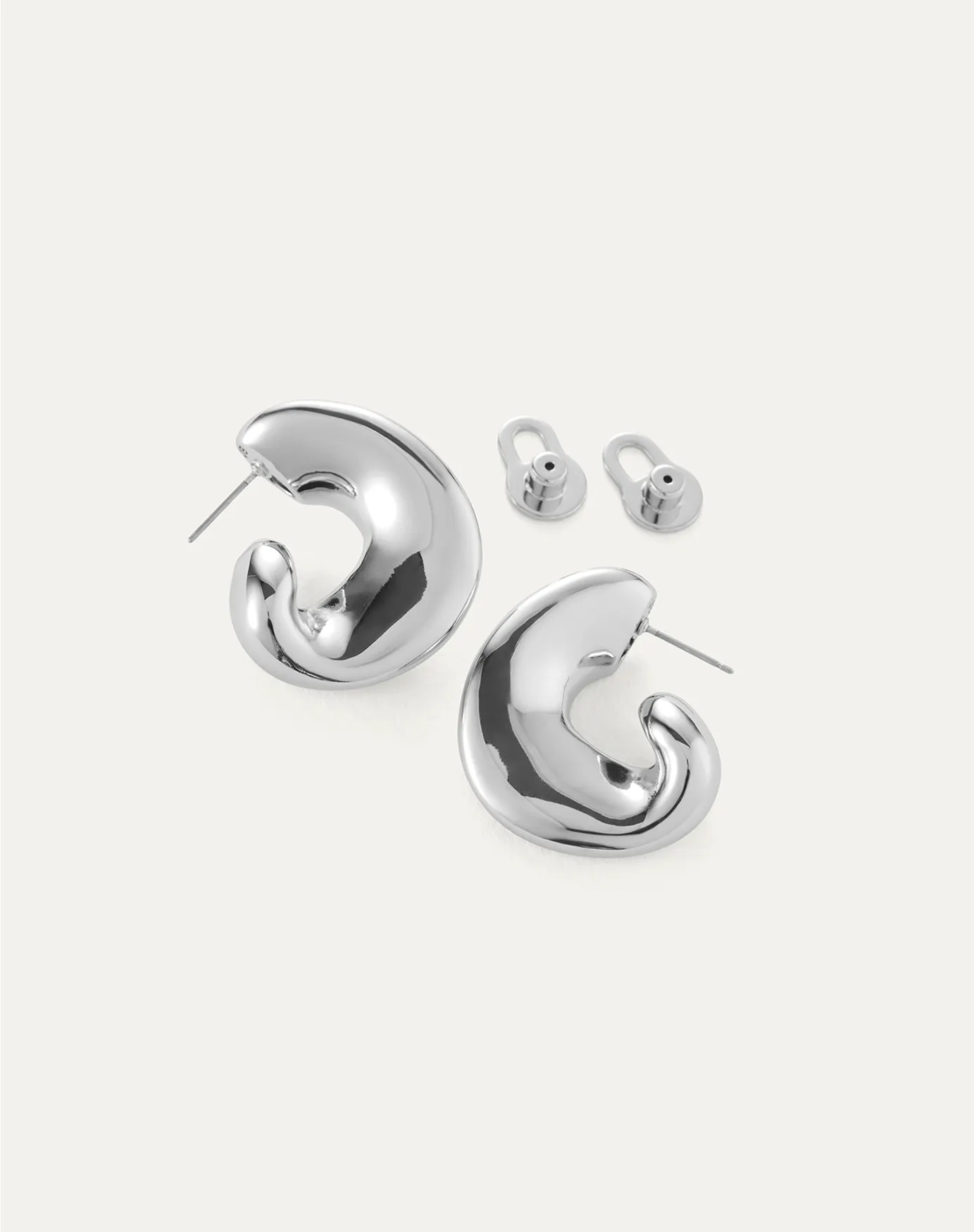 Gigi Hoop Earrings sold by JENNY BIRD product image thumbnail 3