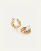 Braided Hoop Earrings sold by JENNY BIRD