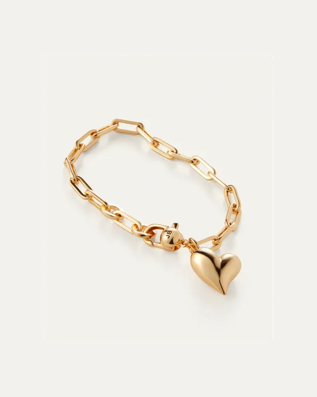 Puffy Heart Bracelet sold by JENNY BIRD