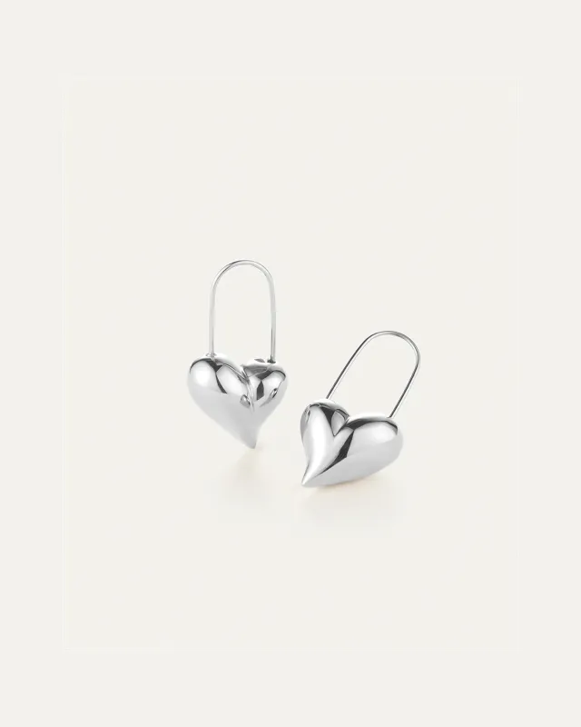 Celeste Heart Earrings sold by JENNY BIRD