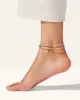The Dane Anklet Stack sold by JENNY BIRD