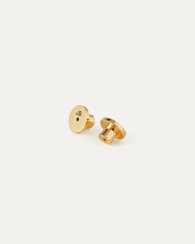 Flat Disc Earring Backs sold by JENNY BIRD