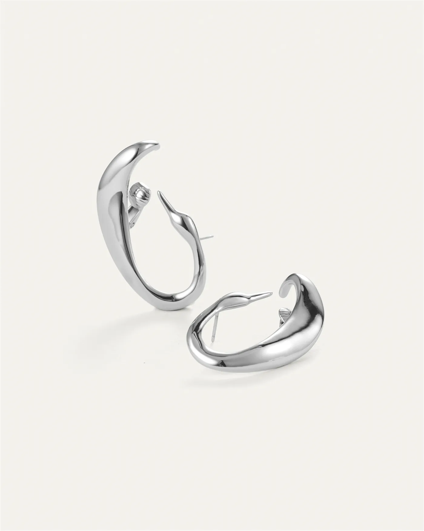 Egret Climber Earrings sold by JENNY BIRD