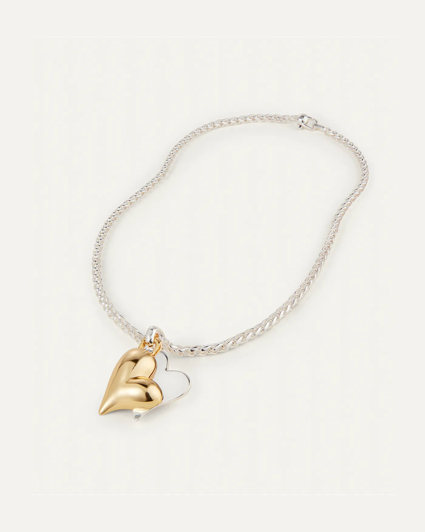 Twin Heart Necklace sold by JENNY BIRD