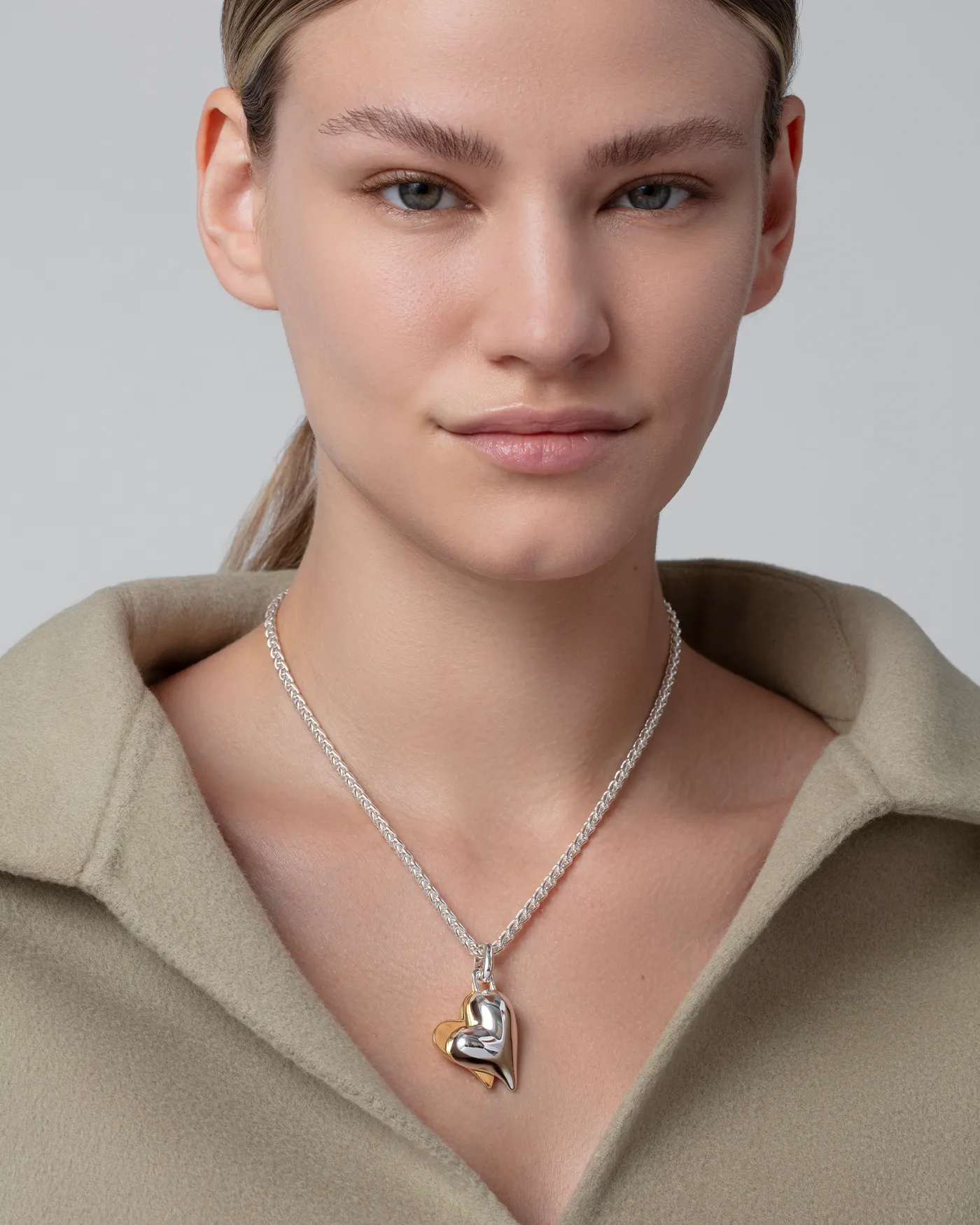 Twin Heart Necklace sold by JENNY BIRD product image thumbnail 2