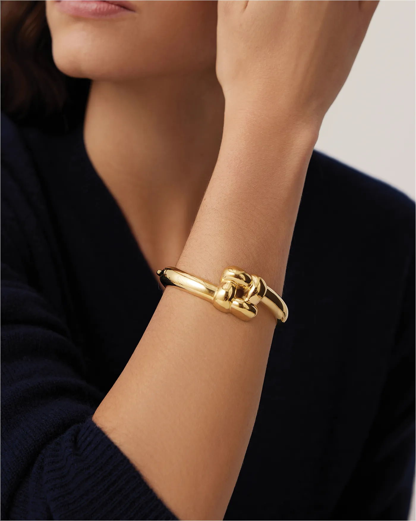 Woven Square Bangle sold by JENNY BIRD product image thumbnail 2