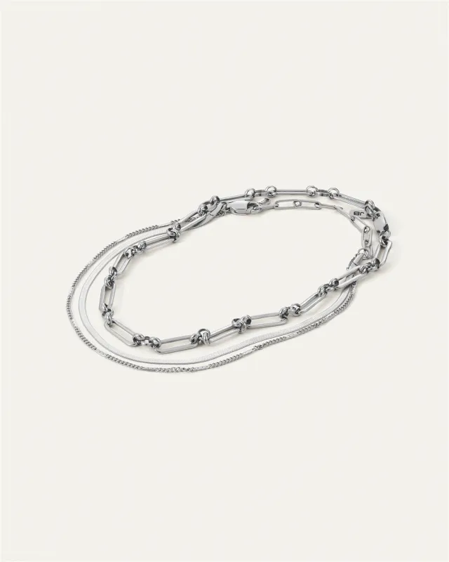 Classic Anklet Stack made by JENNY BIRD