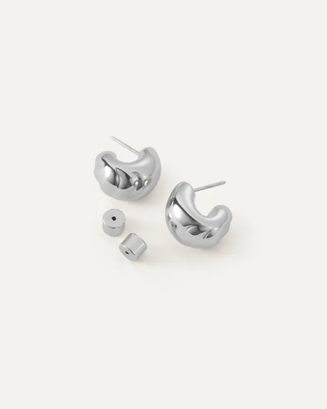 Small Nelle Hoop Earrings made by JENNY BIRD