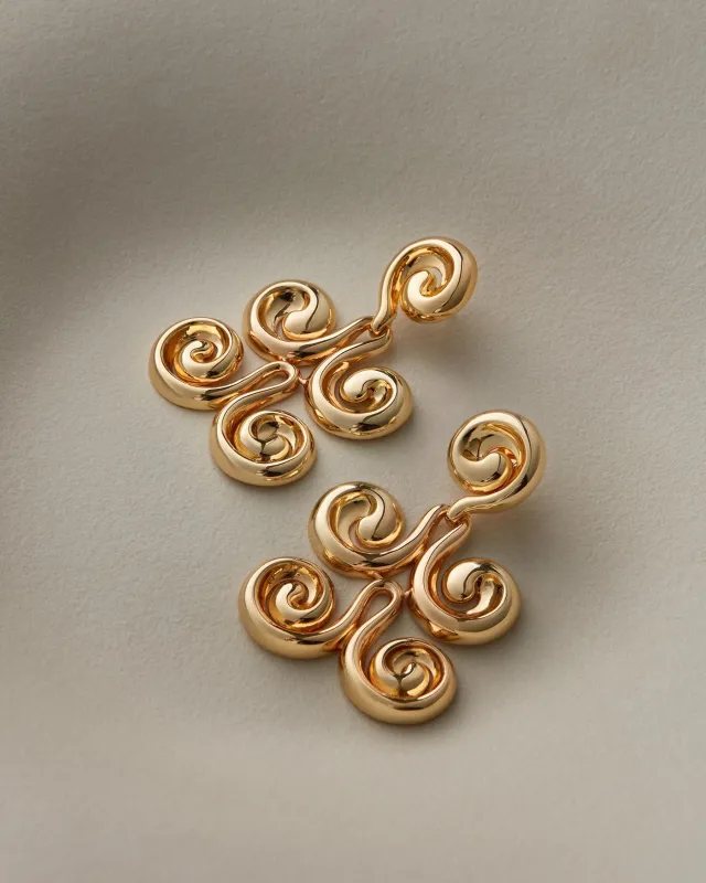 Mega Nico Earrings made by JENNY BIRD